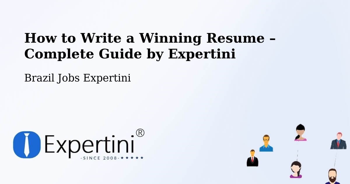 Resume Writing Guide for Job Seekers – Pojuca - Pojuca, Brazil Jobs Expertini